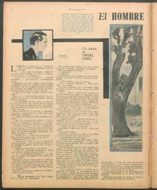 El hombre leopardo : Un cuento de Daniel Hans