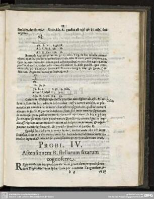 PROBL. IV. Ascensionem R. stellarum fixarum cognoscere.