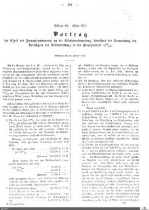 Beilagen zu Protokoll, 89. Sitzung