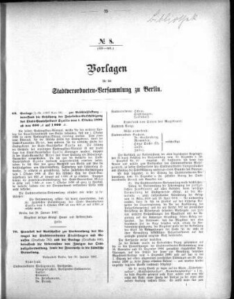 No. 8 (69-86), 6. Februar 1897