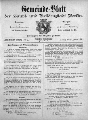 1891,7: No. 7, 15. Februar 1891