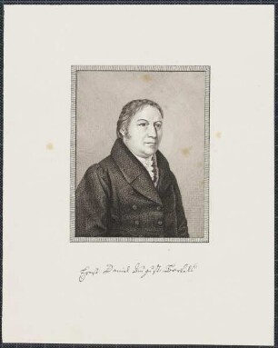 Icones Professorum Marpurgensium — Bildnis des Ernst Daniel August Bartels (1778-1838)