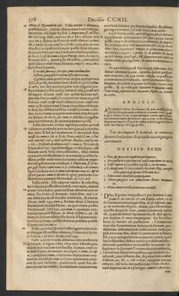 Decisio CCXII.