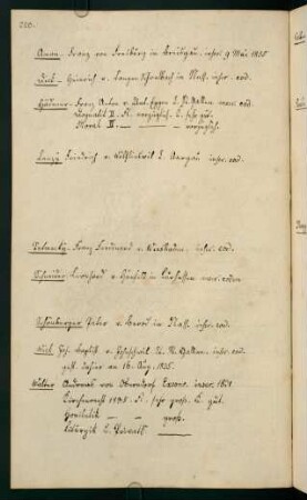 Sommersemester 1835