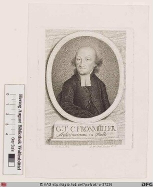 Bildnis Georg Tobias Christoph Fronmüller