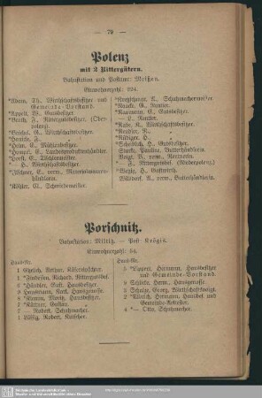 Porschnitz