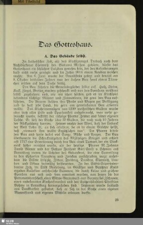 Das Gotteshaus