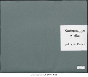 Mittleres Nordafrika : Reisen von Barth, Vogel, Overweg, Richardson, Rohlfs : 1857-1858 : Kartensammlung
