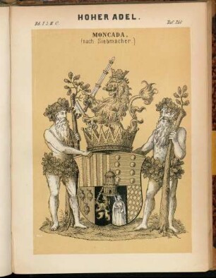Taf. 258. Moncada. (nach Siebmacher.)
