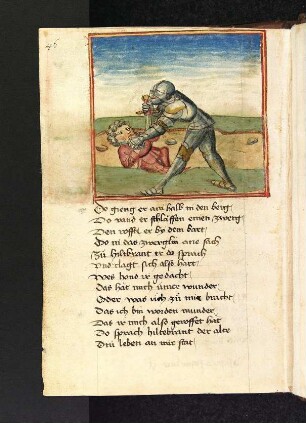 Hildebrand nimmt einen Zwerg gefangen.