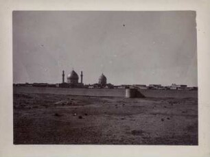 Goldene Kuppel : Der al-Askari-Schrein (auch Goldene Moscheeoder Grab der zwei Imame) mit der Goldenen Kuppel in Samarra.