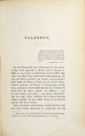 Studiën over Calderon en zijne geschriften