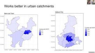 Modelling spatio temporal COVID-19 trends through wastewater surveillance