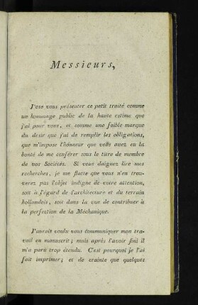 Messieurs