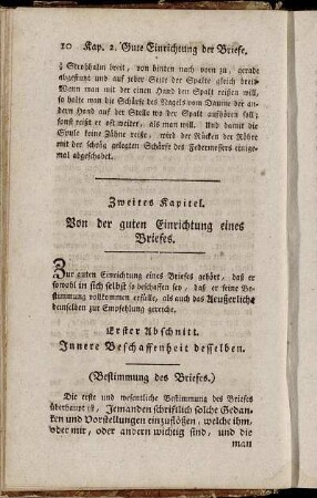 Erster Abschnitt. Innere Beschaffenheit desselben