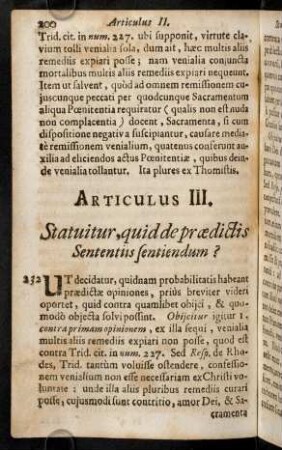 200-225, Articulus III