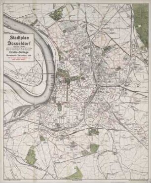 Stadtplan von Düsseldorf