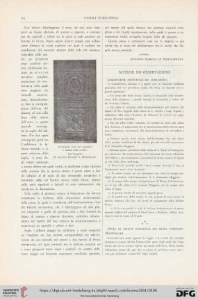 Notizie ed osservazioni