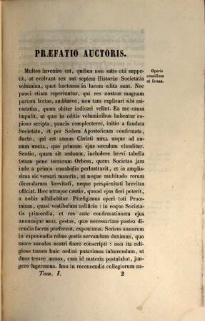 Epitome Historiae Sociatatis Jesu, 1.. Ab anno Christi MDXL ad annum MDLVII