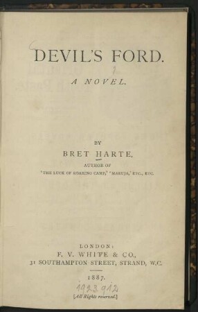 Devil's Ford : a novel