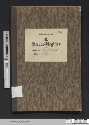Sterberegister Markendorf 1897