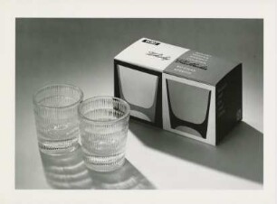 Whiskygläser und Verpackung von Günter Kupetz und Sigrid Kupetz