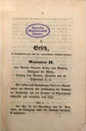 Die Justizgesetze vom Jahre .... 1855/56