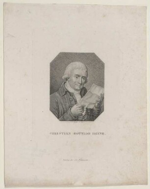 Bildnis des Christian Gottlob Heyne