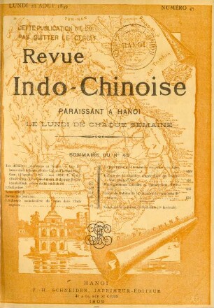Lundi 28 Auot 1899. Numéro 45