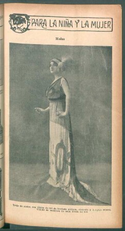 Modas - [Fotografía] : Para la niña y la mujer