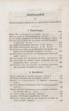 707-708 Inhaltsverzeichnis
