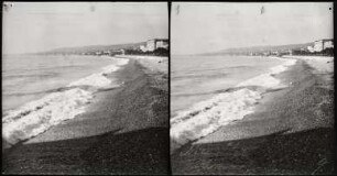 Nizza. Strand und Promenade des Anglais