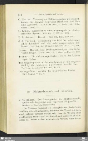 38. Elektrodynamik, Induction
