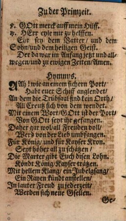 Kurtzer Bericht, Von der Löblichen Bruderschafft, S. Ursulae Schifflein genandt : Sambt etlich andächtigen Gebettlein, und dem Lob-Ambt oder Tag-Zeiten von St. Ursula und ihrer heiligen Gesellschaft