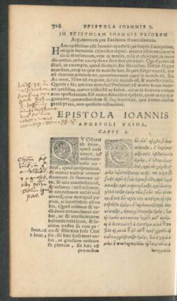 Epistola Ioannis Apostoli Prima.