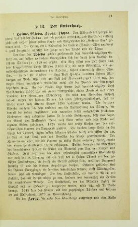 12. Der Unterharz