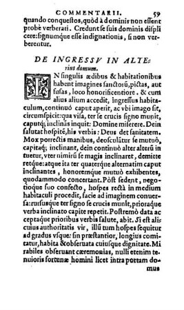 De Ingressu in Alterius domum
