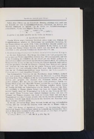 4. Spezifisches Gewicht.