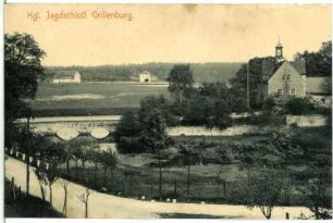 Grillenburg. Jagdschloss