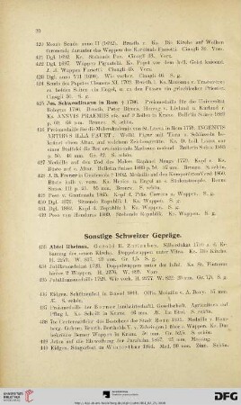 Sonstige Schweizer Gepräge (Nr. 433-451)
