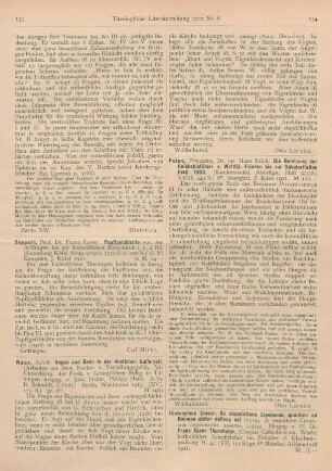 133-134 [Rezension] Waas, Adolf, Vogtei und Bede in der deutschen Kaiserzeit