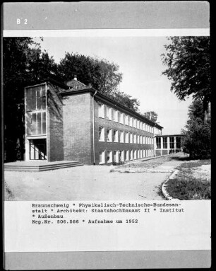 Physikalisch-Technische-Bundesanstalt — Institutsgebäude