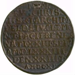 Münze, 1/4 Taler, 1611