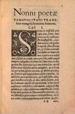 In Evangelium S. Joannis Paraphrasis Graeca