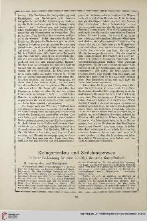 31: Kleingartenbau und Siedlungswesen in ihrer Bedeutung für eine künftige deutsche Gartenkultur, [2]