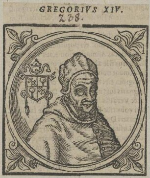 Bildnis von Papst Gregorius XIV.