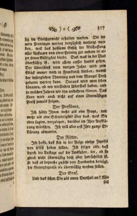 357-367, Der President: Ich hätte Ihnen mehr als eine ...