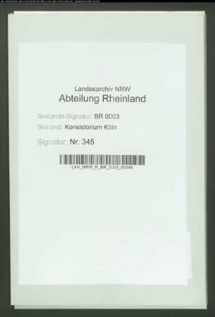 Prüfung der ev. Kandidaten der Theologie