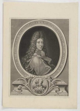 Bildnis des Christophorus Theophilus Schlusselfelder a Kirchensittenbach