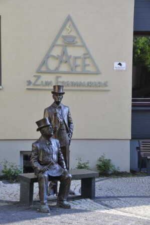 Quedlinburg - Freimaurerdenkmal : Freimaurerdenkmal in der Heiligegeiststraße, aufgenommen in Quedlinburg am 26. April 2014. Foto Uwe Gerig